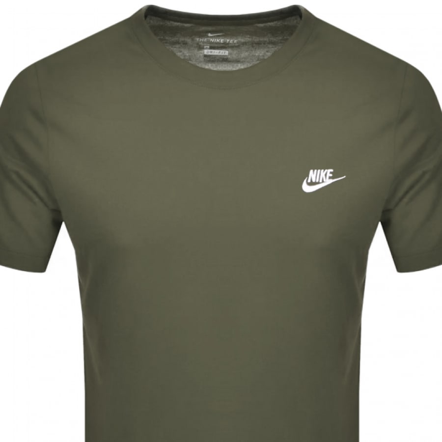 Alternative Image for ProductNike Crew Neck Club T Shirt Khaki2